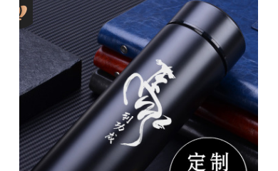 304不銹鋼保溫杯男女學生直身水杯商務便攜辦公杯定制logo刻字