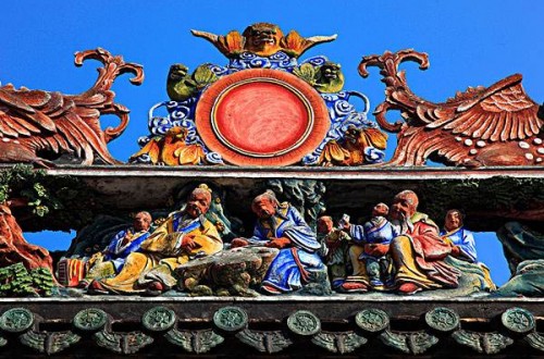 民族品牌煌龍藝術(shù)以灰塑手法擔(dān)起文化傳承重?fù)?dān)