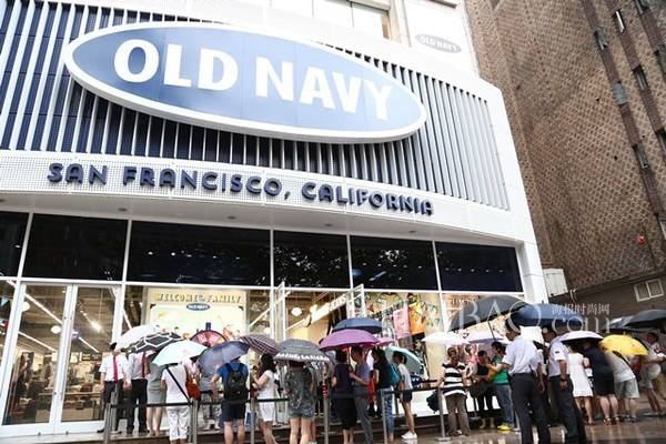 oldnavy進軍中國西部市場 銷售男士、女士及嬰幼兒童全系列產(chǎn)品