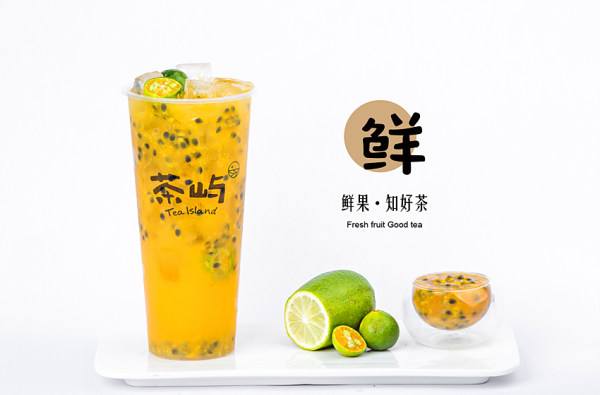 嶼藍(lán)灣鮮果茶舍得用好料，當(dāng)然出好茶